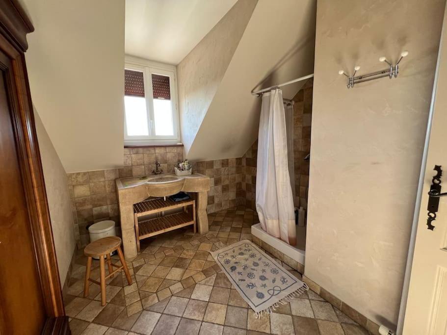 Le Cabaret Paisible Avec Piscine Villa Montierchaume Buitenkant foto